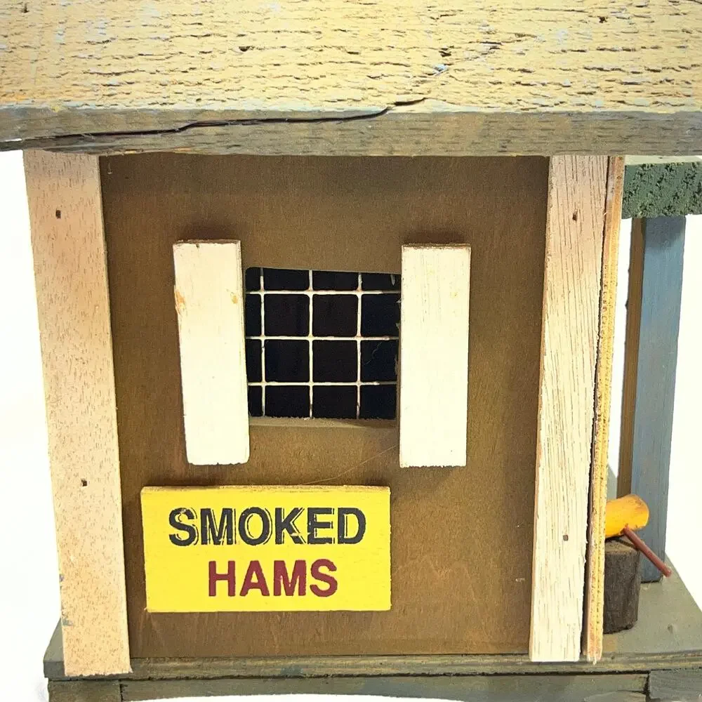 Wood Country Store Birdhouse 8x7x12